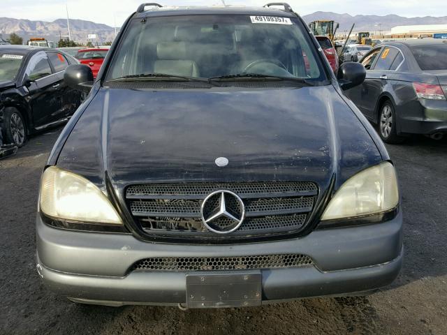 4JGAB54E2WA016197 - 1998 MERCEDES-BENZ ML 320 BLACK photo 9