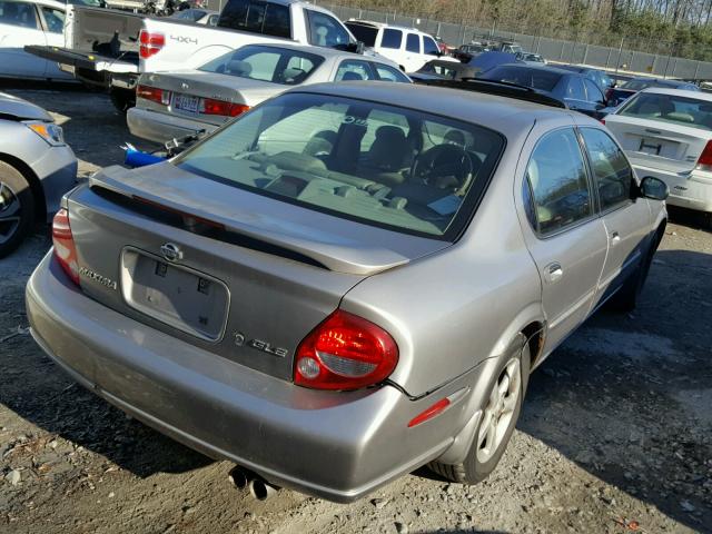 JN1CA31D0YT723082 - 2000 NISSAN MAXIMA GLE SILVER photo 4