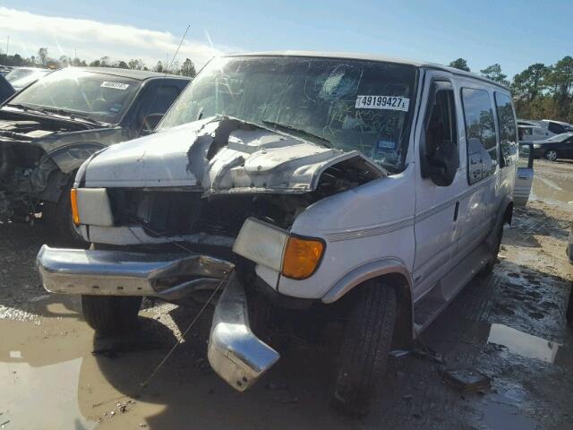 1FDRE14L04HA32730 - 2004 FORD ECONOLINE WHITE photo 2