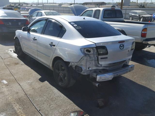 JM1BK123951222764 - 2005 MAZDA 3 S SILVER photo 3