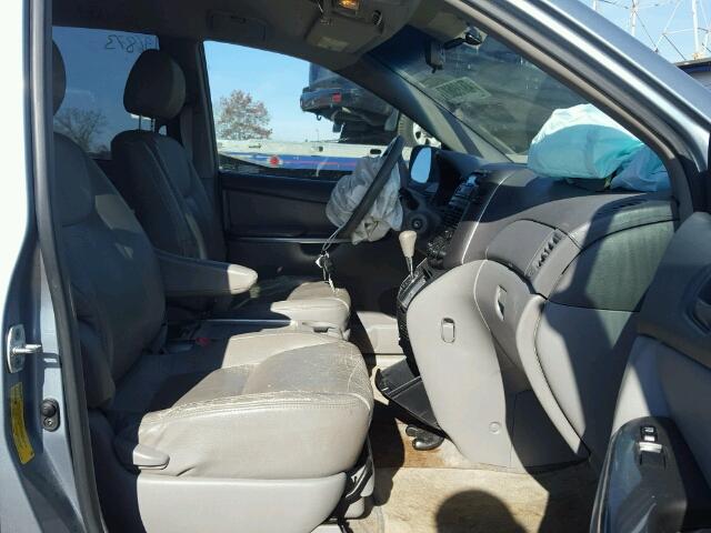 5TDZK23C98S105194 - 2008 TOYOTA SIENNA CE SILVER photo 5