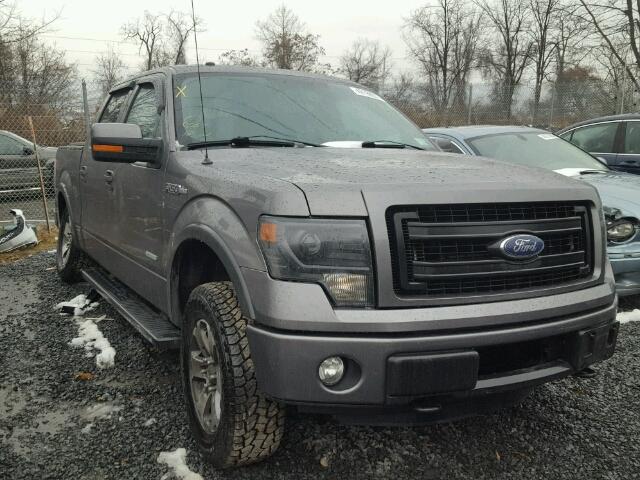 1FTFW1ETXDFD88326 - 2013 FORD F150 SUPER GRAY photo 1