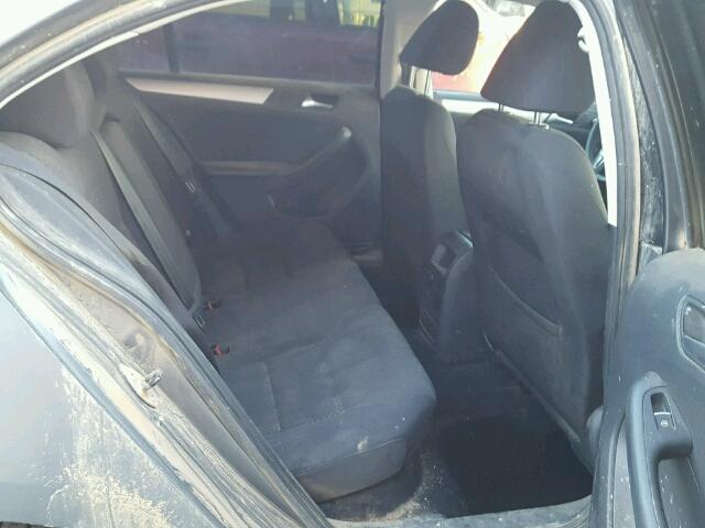 3VWDK7AJ0DM416240 - 2013 VOLKSWAGEN JETTA SE 灰色 照片 6