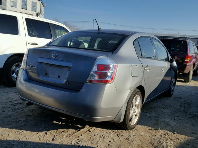 3N1AB61E78L690990 - 2008 NISSAN SENTRA 2.0 SILVER photo 4