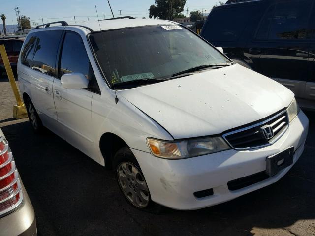 5FNRL186X2B031516 - 2002 HONDA ODYSSEY EX WHITE photo 1