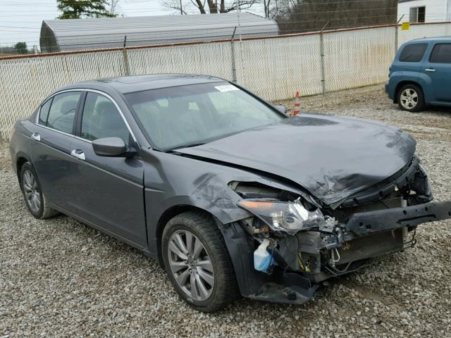 1HGCP3F81CA008261 - 2012 HONDA ACCORD EXL GRAY photo 1