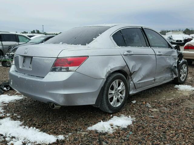 JHMCP26458C044261 - 2008 HONDA ACCORD LXP SILVER photo 4