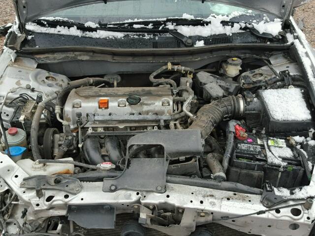 JHMCP26458C044261 - 2008 HONDA ACCORD LXP SILVER photo 7