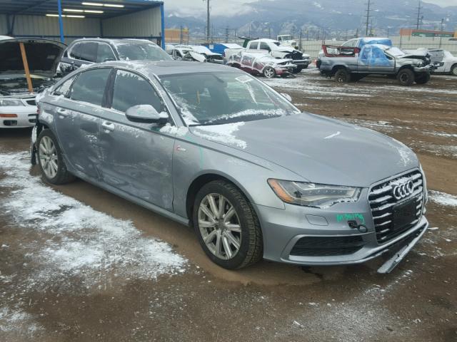 WAUHGAFC0EN103383 - 2014 AUDI A6 PRESTIG SILVER photo 1