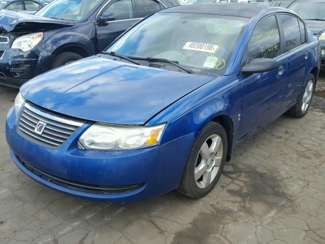 1G8AJ55FX6Z152054 - 2006 SATURN ION LEVEL BLUE photo 2