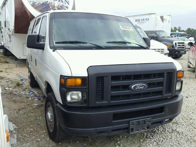 1FTNE14W98DA23471 - 2008 FORD ECONOLINE WHITE photo 1