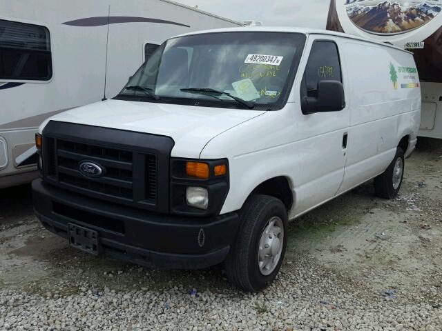 1FTNE14W98DA23471 - 2008 FORD ECONOLINE WHITE photo 2