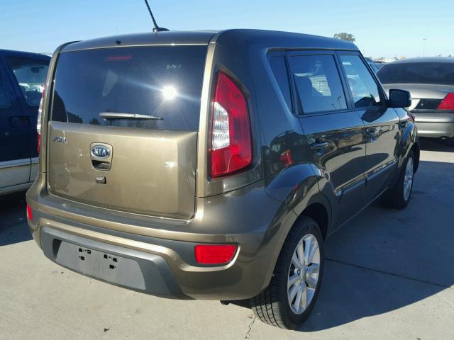 KNDJT2A60C7430472 - 2012 KIA SOUL + BROWN photo 4