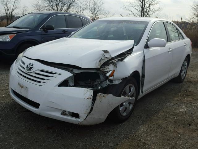 4T1BE46K88U761272 - 2008 TOYOTA CAMRY CE WHITE photo 2