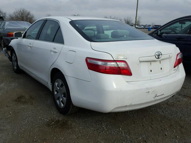 4T1BE46K88U761272 - 2008 TOYOTA CAMRY CE WHITE photo 3