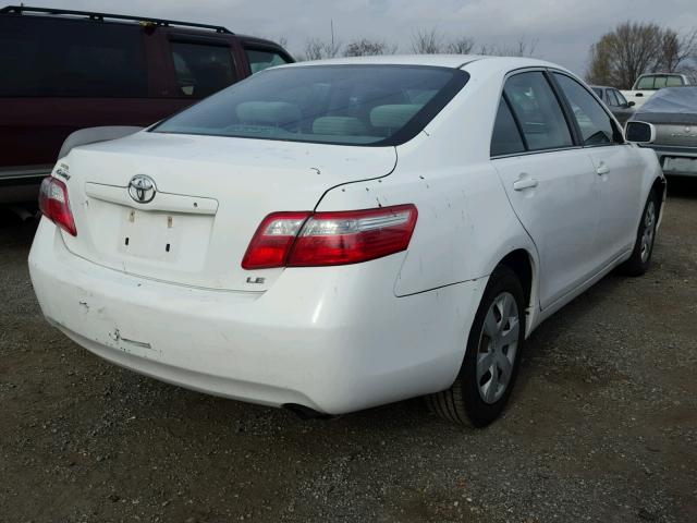 4T1BE46K88U761272 - 2008 TOYOTA CAMRY CE WHITE photo 4