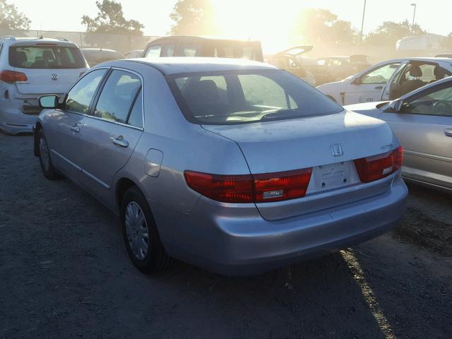 1HGCM56405L004999 - 2005 HONDA ACCORD LX SILVER photo 3