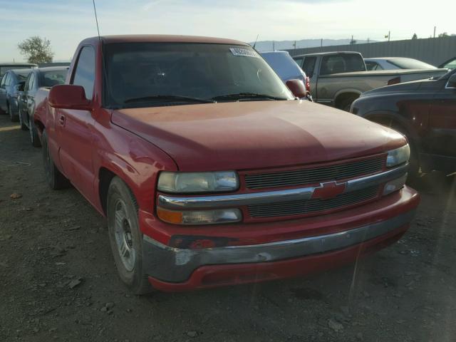 1GCEC14W3YZ175917 - 2000 CHEVROLET SILVERADO RED photo 1