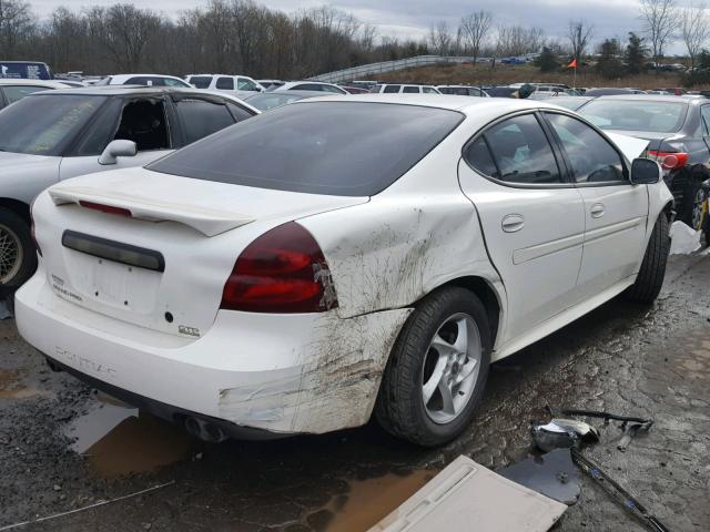 2G2WR544041298624 - 2004 PONTIAC GRAND PRIX WHITE photo 4