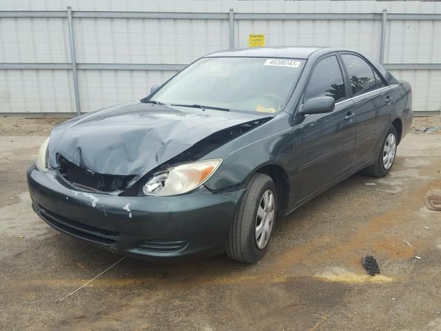 4T1BE32K73U745704 - 2003 TOYOTA CAMRY LE მწვანე ფოტო 2