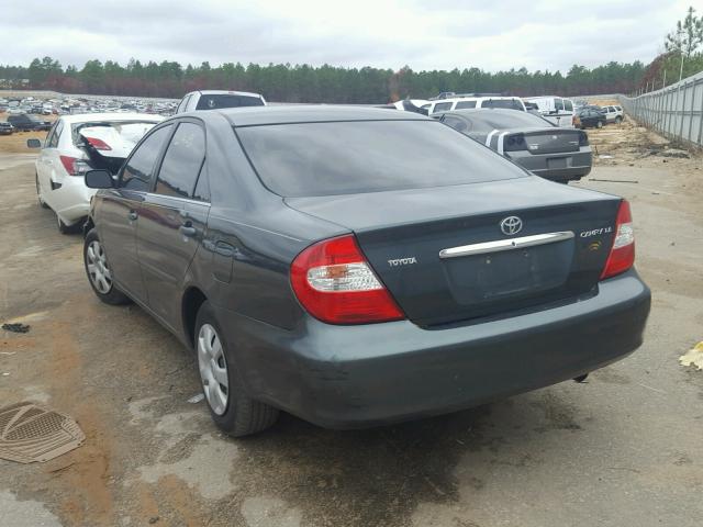 4T1BE32K73U745704 - 2003 TOYOTA CAMRY LE მწვანე ფოტო 3