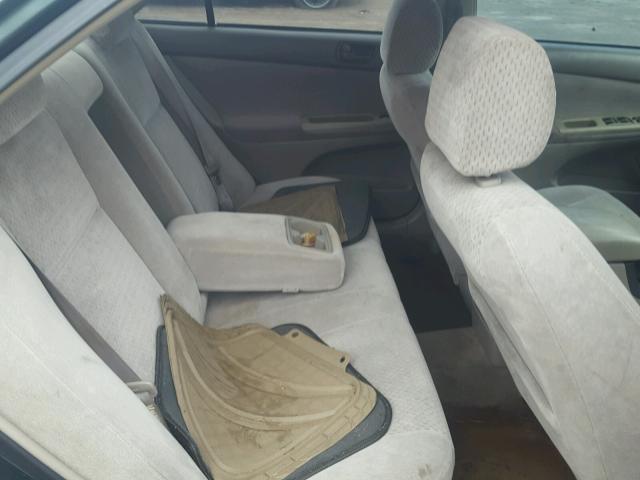 4T1BE32K73U745704 - 2003 TOYOTA CAMRY LE მწვანე ფოტო 6