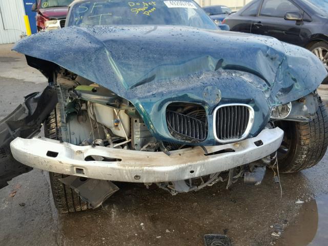 4USCH3335XLF70174 - 1999 BMW Z3 2.8 GREEN photo 9