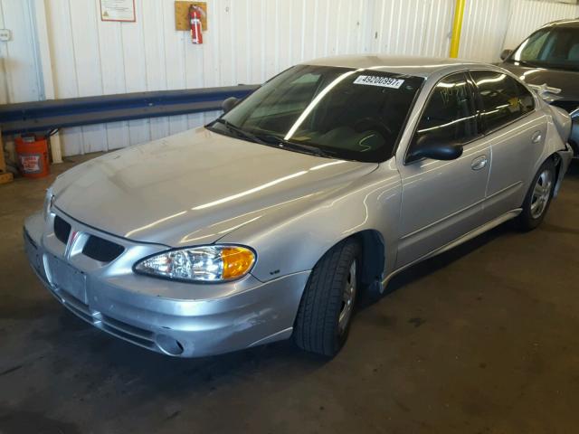 1G2NE52E25M114521 - 2005 PONTIAC GRAND AM S SILVER photo 2