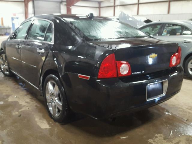 1G1ZC5E04CF221423 - 2012 CHEVROLET MALIBU 1LT BLACK photo 3
