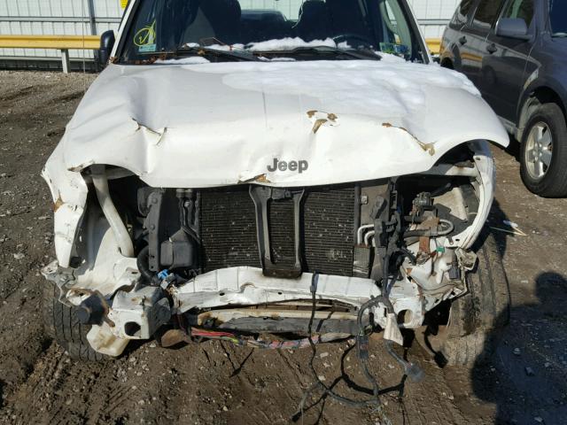 1J4GL48K43W527702 - 2003 JEEP LIBERTY SP WHITE photo 7