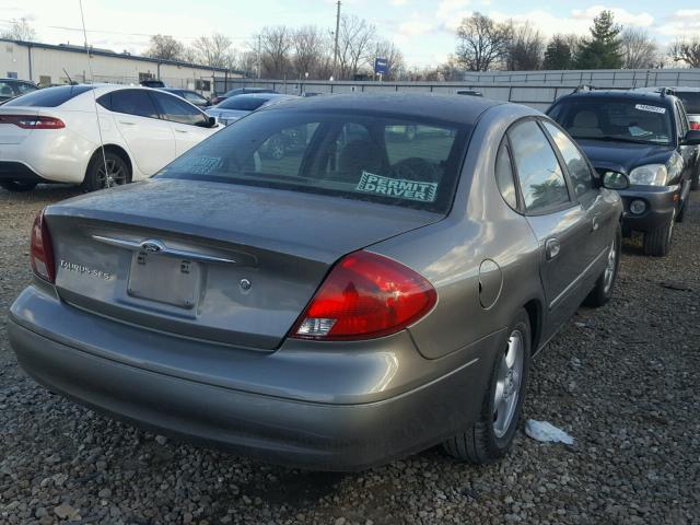 1FAFP55292A222150 - 2002 FORD TAURUS SES GREEN photo 4