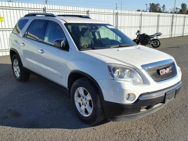 1GKEV13D09J143358 - 2009 GMC ACADIA SLE WHITE photo 1