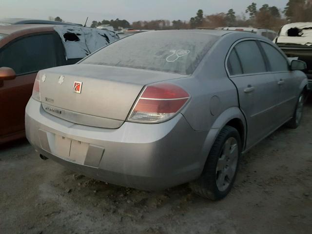 1G8ZS57N07F172563 - 2007 SATURN AURA XE SILVER photo 4