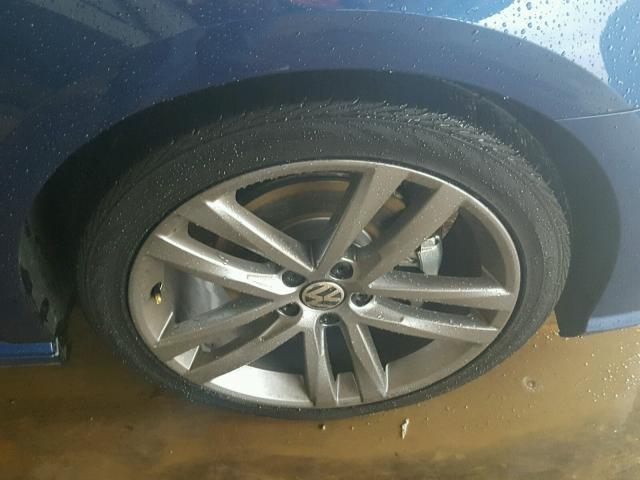 1VWDT7A3XHC074611 - 2017 VOLKSWAGEN PASSAT R-L BLUE photo 9