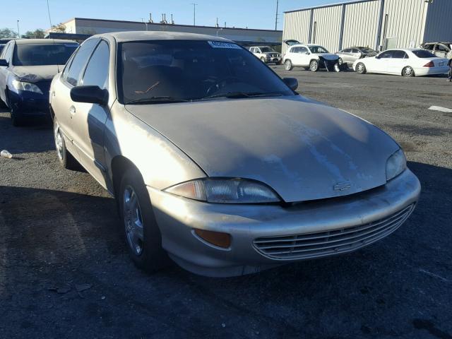 1G1JC5249X7299362 - 1999 CHEVROLET CAVALIER SILVER photo 1