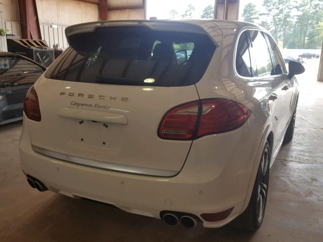 WP1AC2A22DLA91217 - 2013 PORSCHE CAYENNE TU WHITE photo 4