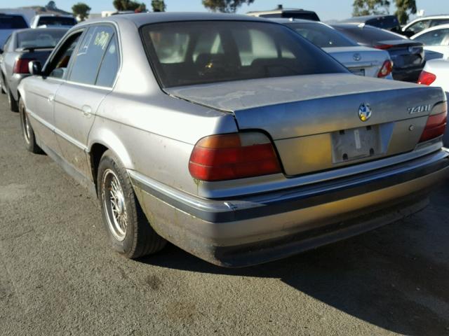 WBAGF8327VDL46942 - 1997 BMW 740 I AUTO SILVER photo 3