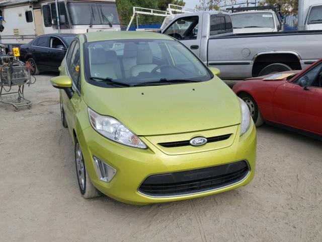 3FADP4FJ3BM166619 - 2011 FORD FIESTA SES GREEN photo 1