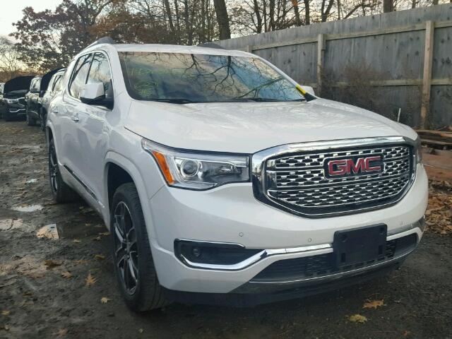 1GKKNPLS9JZ118176 - 2018 GMC ACADIA DEN WHITE photo 1