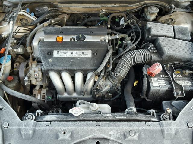 1HGCM56825A010639 - 2005 HONDA ACCORD EX TAN photo 7