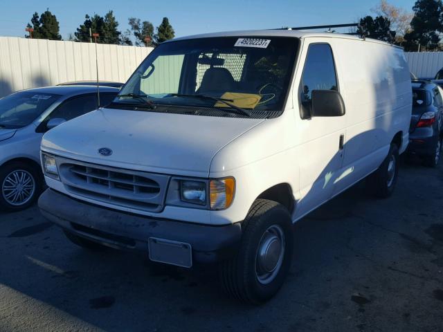 1FTNE24271HA45731 - 2001 FORD ECONOLINE WHITE photo 2