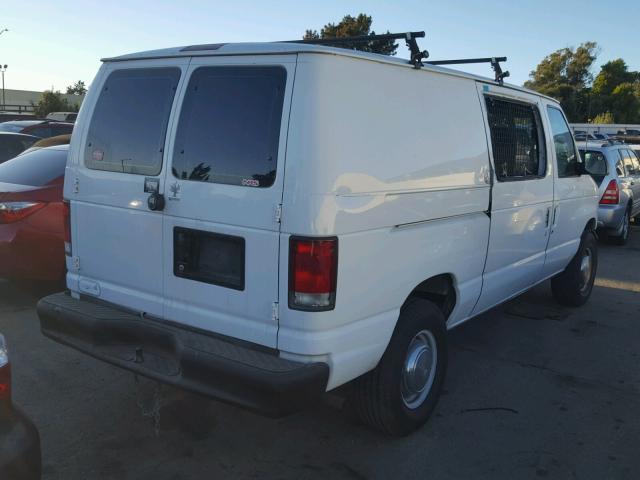 1FTNE24271HA45731 - 2001 FORD ECONOLINE WHITE photo 4