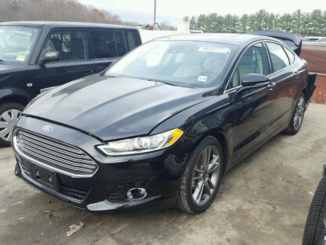 3FA6P0K93GR286833 - 2016 FORD FUSION TIT BLACK photo 2