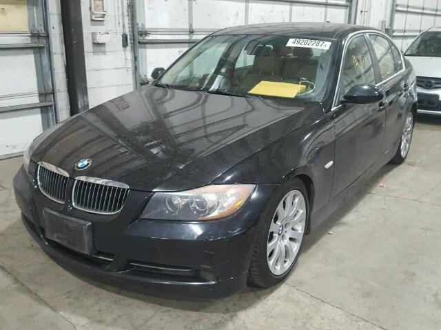 WBAVB33546PS05312 - 2006 BMW 330 I BLACK photo 2