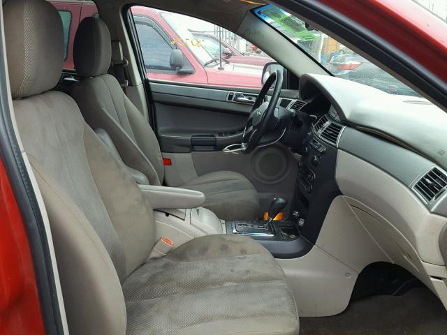 2A4GM48496R648804 - 2006 CHRYSLER PACIFICA წითელი ფოტო 5