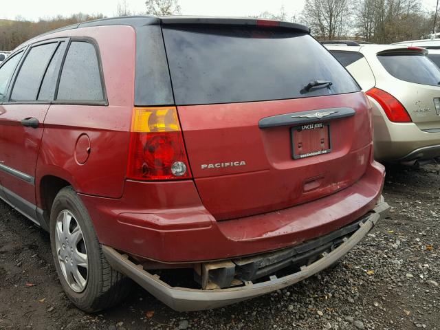 2A4GM48496R648804 - 2006 CHRYSLER PACIFICA RED photo 9