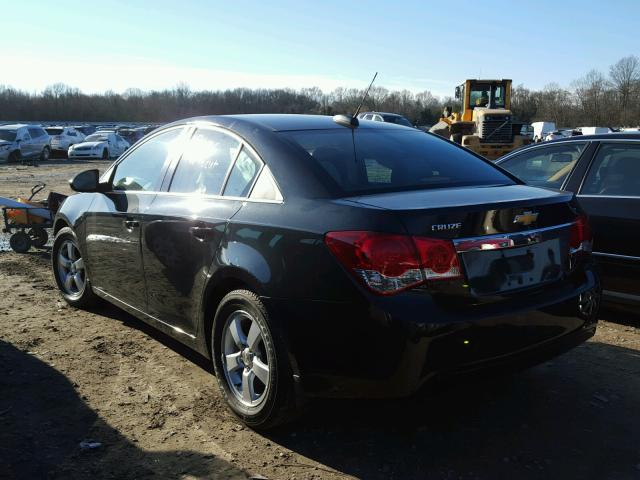 1G1PC5SB9F7257913 - 2015 CHEVROLET CRUZE LT BLACK photo 3