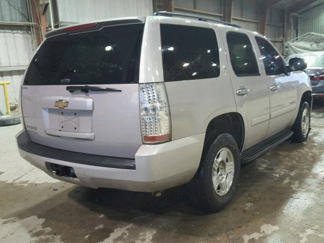 1GNFC13C77J402333 - 2007 CHEVROLET TAHOE C150 SILVER photo 4