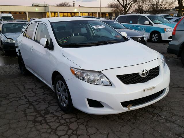 JTDBL40E699020233 - 2009 TOYOTA COROLLA BA WHITE photo 1