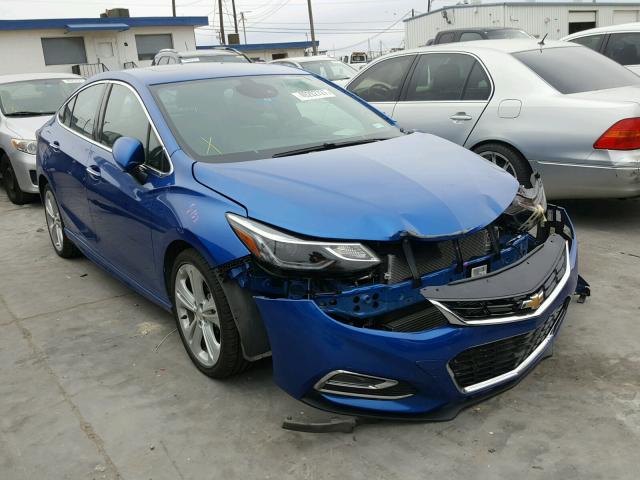 1G1BG5SM9G7318467 - 2016 CHEVROLET CRUZE PREM BLUE photo 1